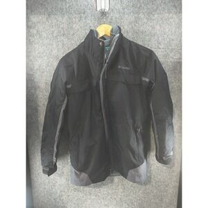 Columbia Interchange Bugaboo Jacket Women's Size L (14/16) Black Remov Lining